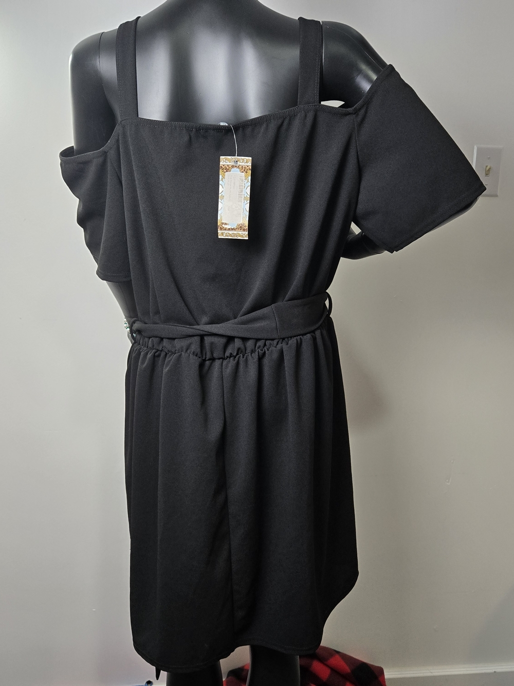 Boohoo Plus Black - Ruffle Dress - Picture 8 of 12